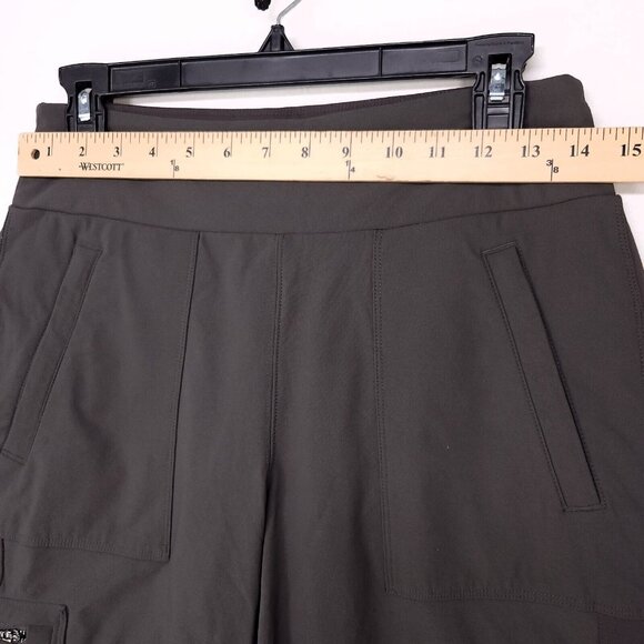 Athleta Pants Women 10 Wander Stash Skinny Pant Cargo Pockets Athletic Fit Green - Picture 6 of 12